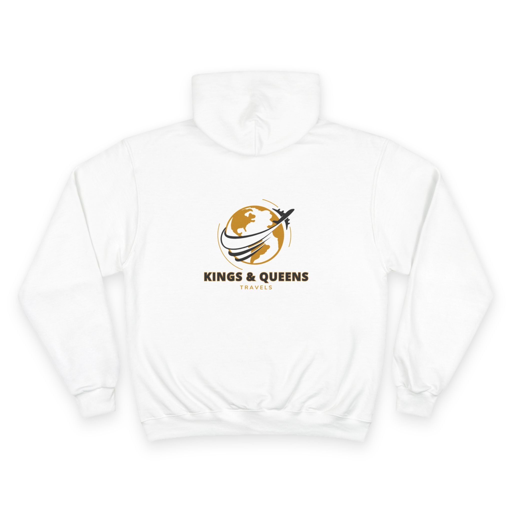Kings & Queens Graphic Hoodie, Champion Streetwear, Unisex Casual Sweatshirt, Gift for Travelers, Cozy Fashion Layering